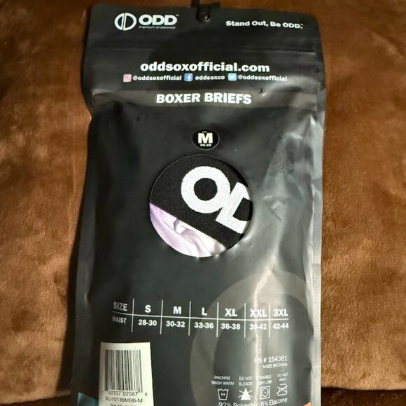 ODD Men's Boxer Brief Performance 1 Pack - Picture 2 of 4